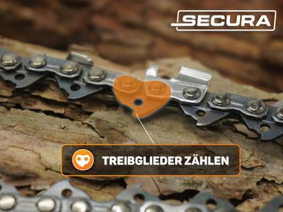 Kit 3 Catene Per Motosega Tallox 3/8 LP 1,1mm - 40 Maglie Guida 30cm - Foto 12