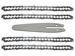 4x SECURA Sägekette 1/4