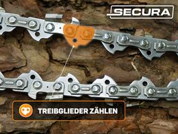 2x Sägekette 3/8P 1,3 52 Hartmetall 35 cm passend für Dolmar Echo Partner