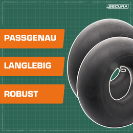 2x Reifen 18x8.50-8 inkl. Schläuche mit Winkelventil TR87 