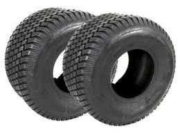SECURA 2x Reifen Reifensatz 16x6.50-8 für Rasentraktor Aufsitzmäher Rasenmäher