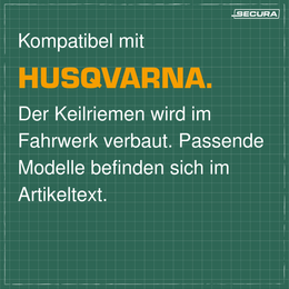 Keilriemen Mähwerk AA108 passend für AYP / ROPER 429532 - HUSQVARNA 532429532
