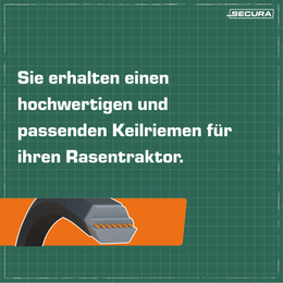 Keilriemen Mähwerk AA108 passend für AYP / ROPER 429532 - HUSQVARNA 532429532