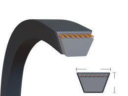 Keilriemen Antrieb passend für Honda F72 HF1211 H HE Sabo 1071 72-11G 72-12H