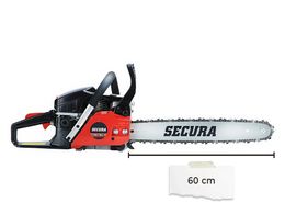 SECURA 4x Sägekette 3/8 1,6mm 84 60cm Vollmeißel passend Stihl MS440 441 460 462