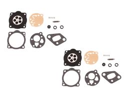 2x Membransatz Dichtungen Modelle TK C25 T25 KT12AD passend SHINDAIWA HOMELITE