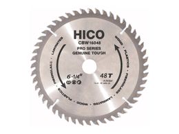 HICO Sägeblatt für Kreissägen 160mm 48 Zähne Wechselzahn Hartmetall