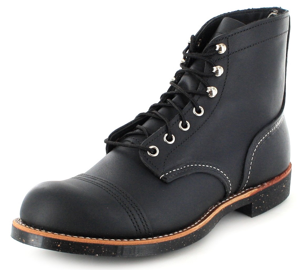 Red Wing Shoes IRON RANGER 8114 Black laced boot black Red Wing Shoes IRON RANGER 8114 Black laced boot black