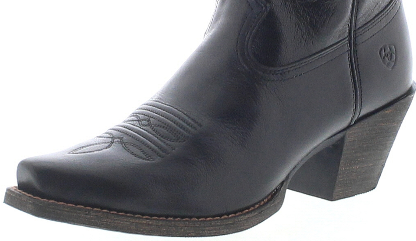 ariat black ankle boots