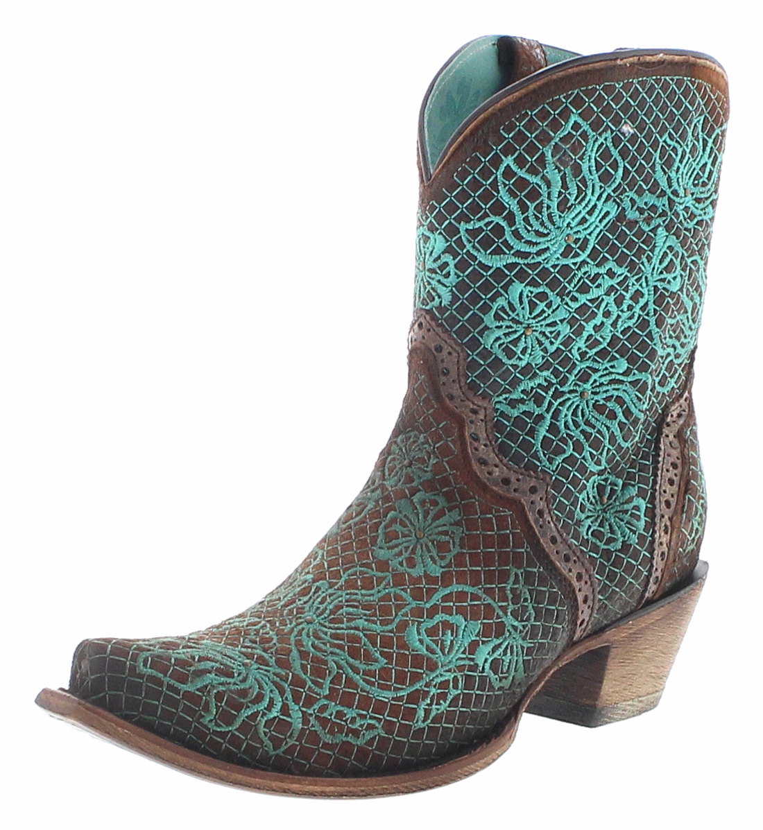 Corral Boots C3427 Chocolate Turquoise 