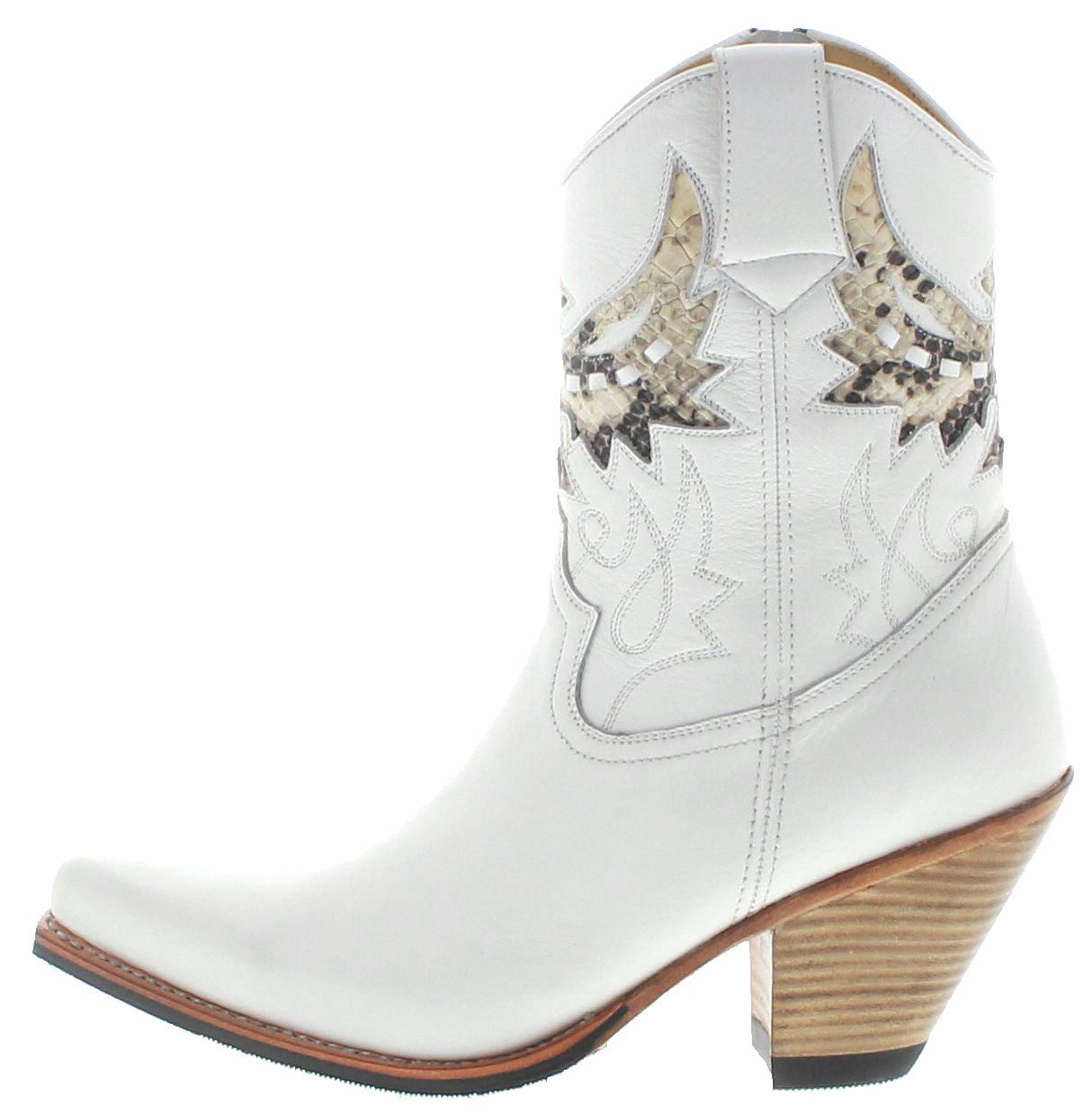ladies western style ankle boots