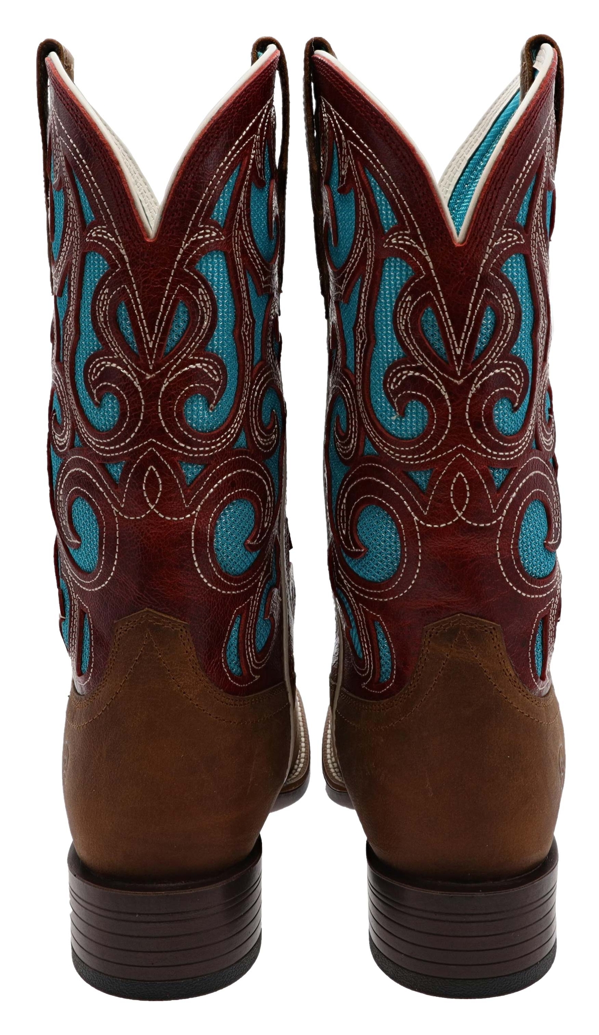 Ariat 36025 KARMA VENTEKK Crunch Red Ladies Western Riding Boot