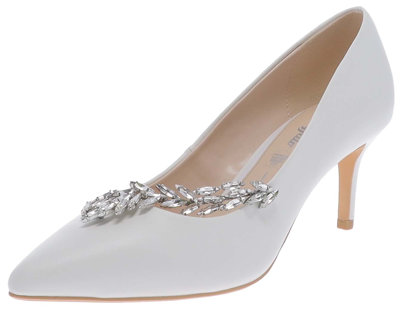 Buffalo ISABELLE Ivoor dames pumps - wit | COWBOYSTIEFEL-SHOP