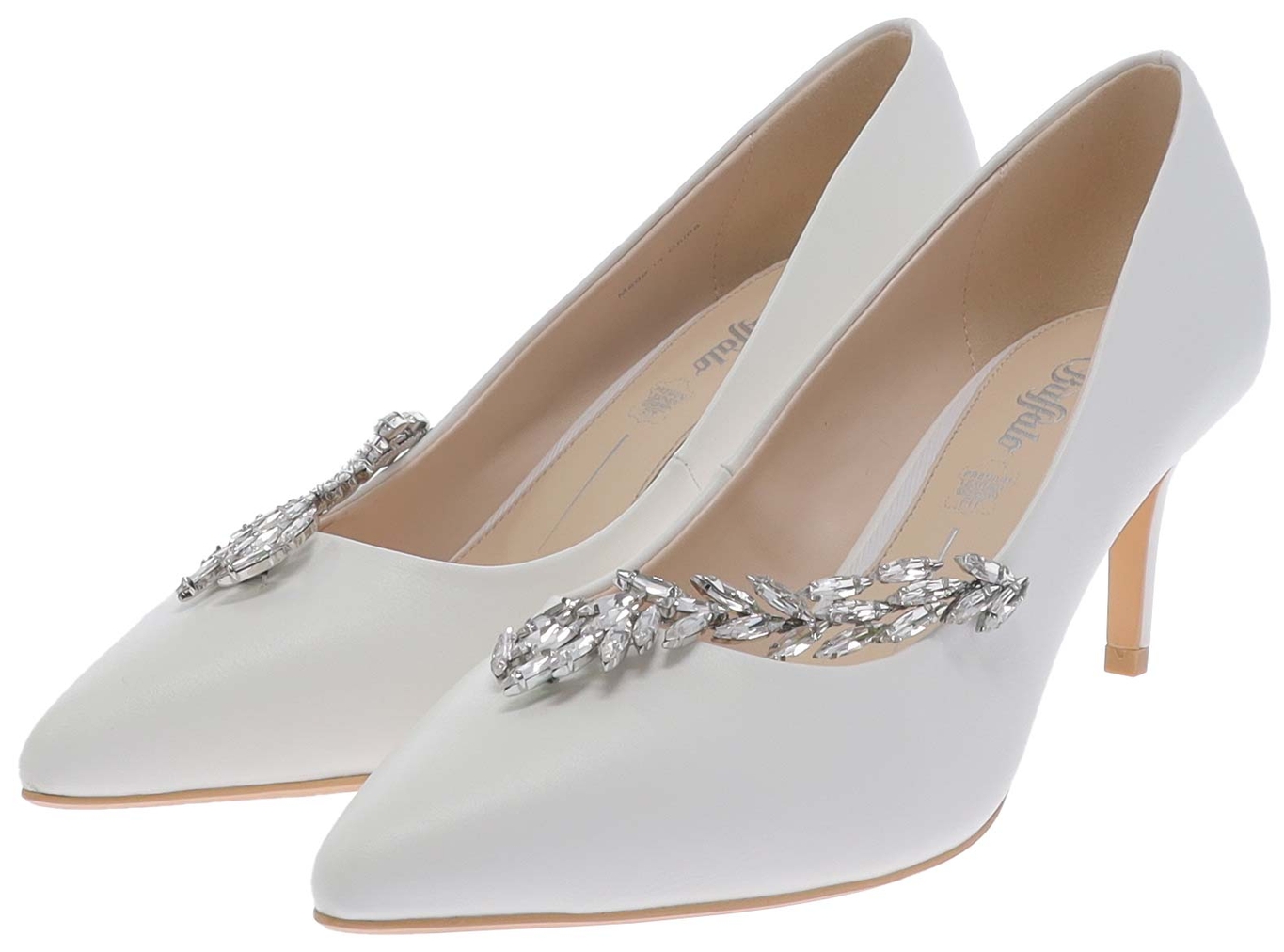 Lodi Dames Pumps Wit combi grain sling fant hh | Van den Assem