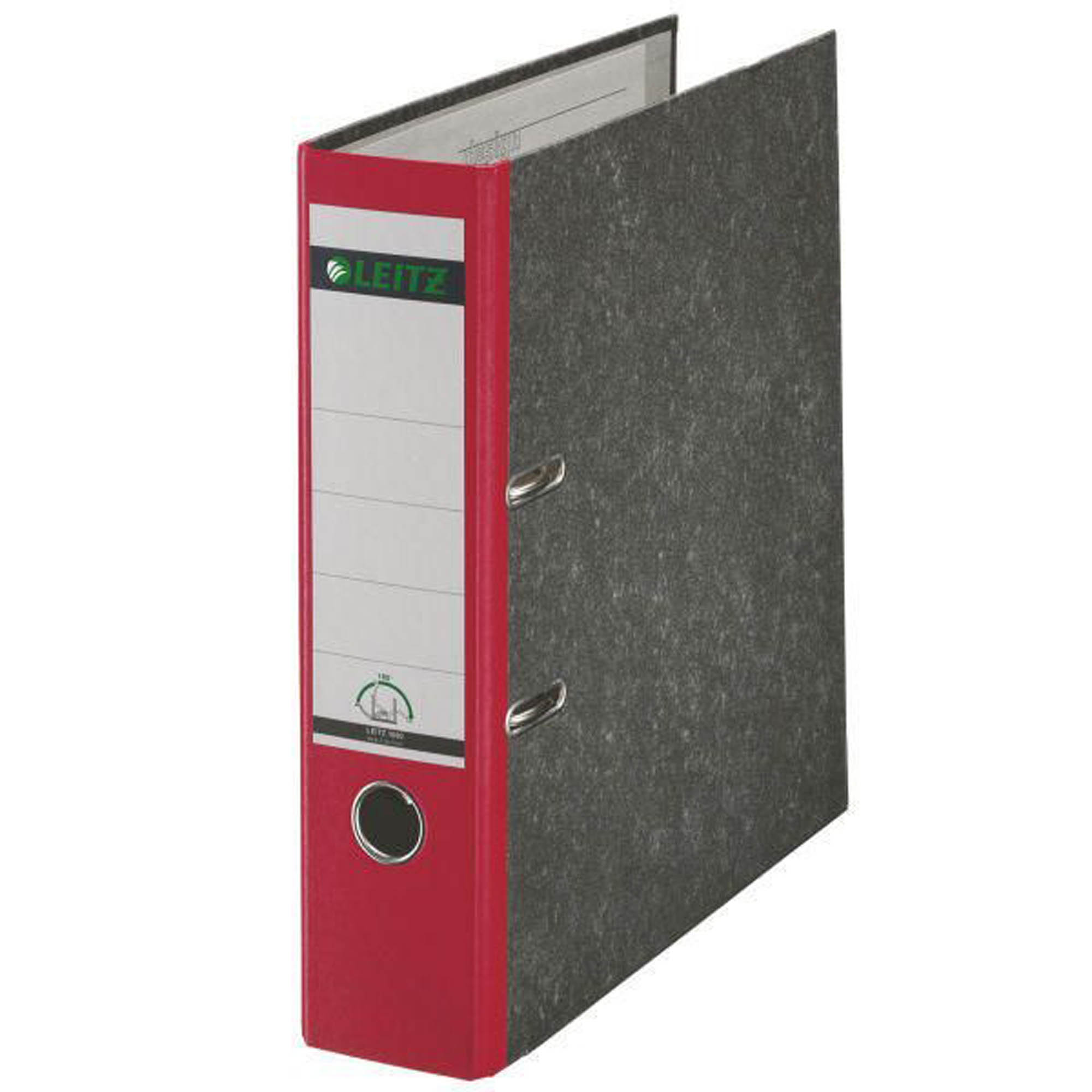 Leitz 1080 Ordner Aktenordner Büroordner A4 Wolkenmarmor 80 mm 180 Grad | eBay