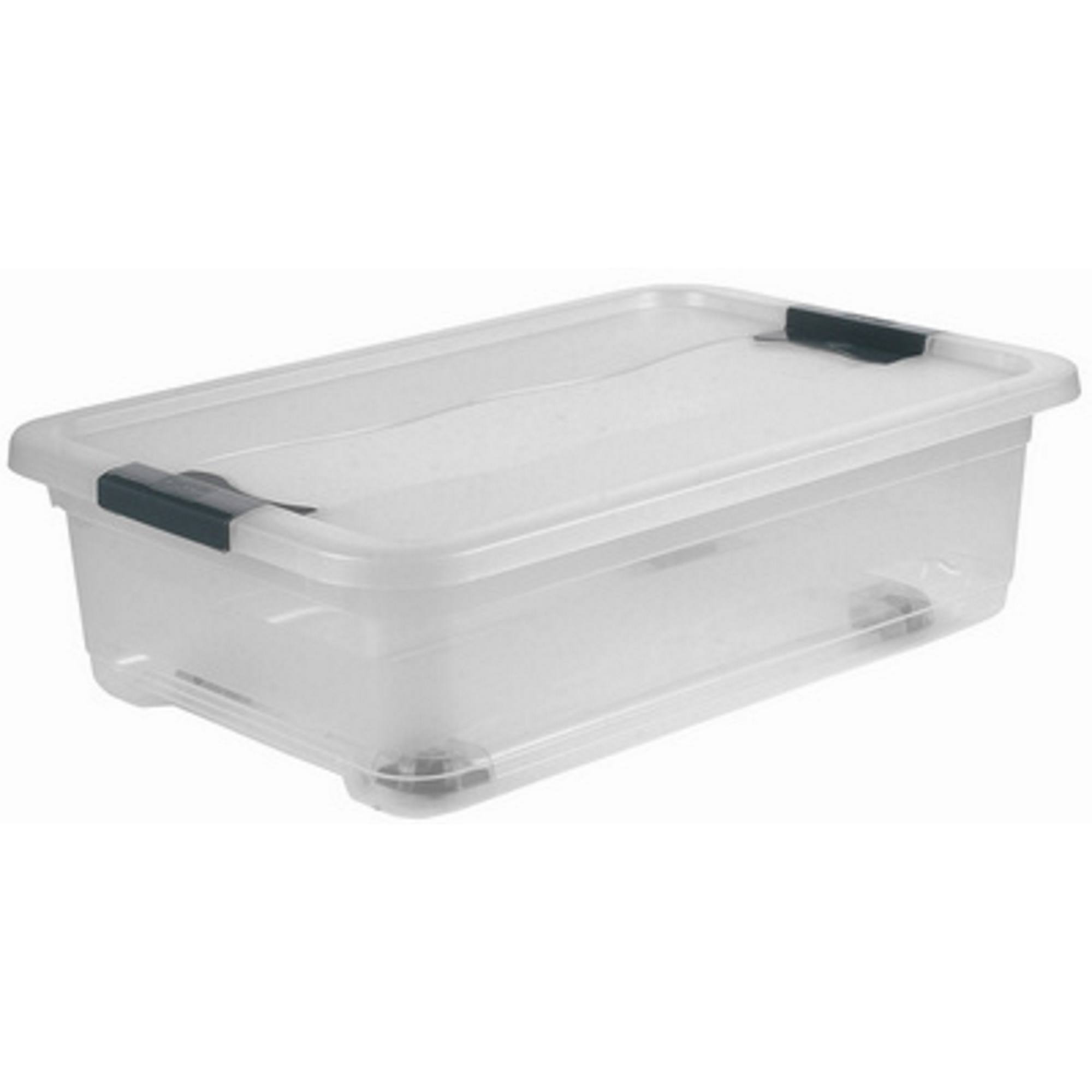 Aufbewahrungsbox Keeeper konrad, 28 Liter, transparent | Balisia GmbH