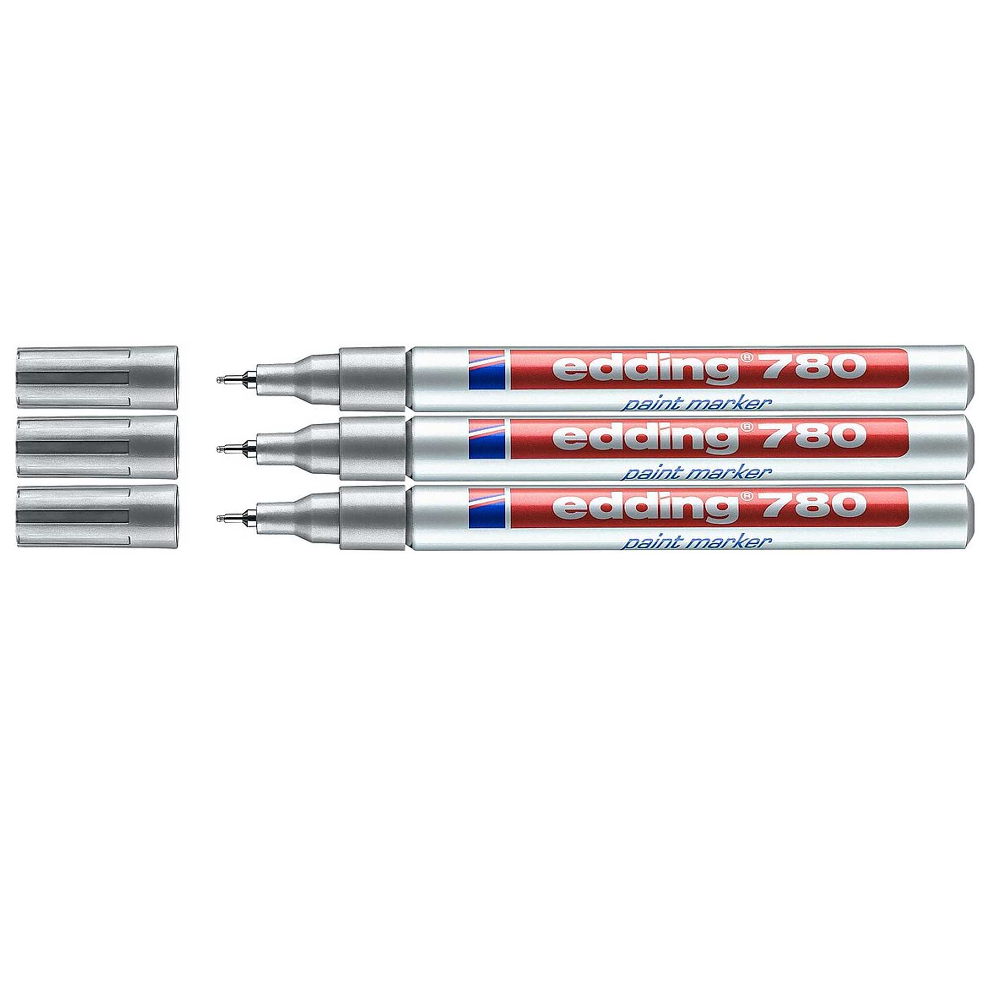 0,8 mm Edding 780 Lackmarker kupfer metallgefasste Spitze ca