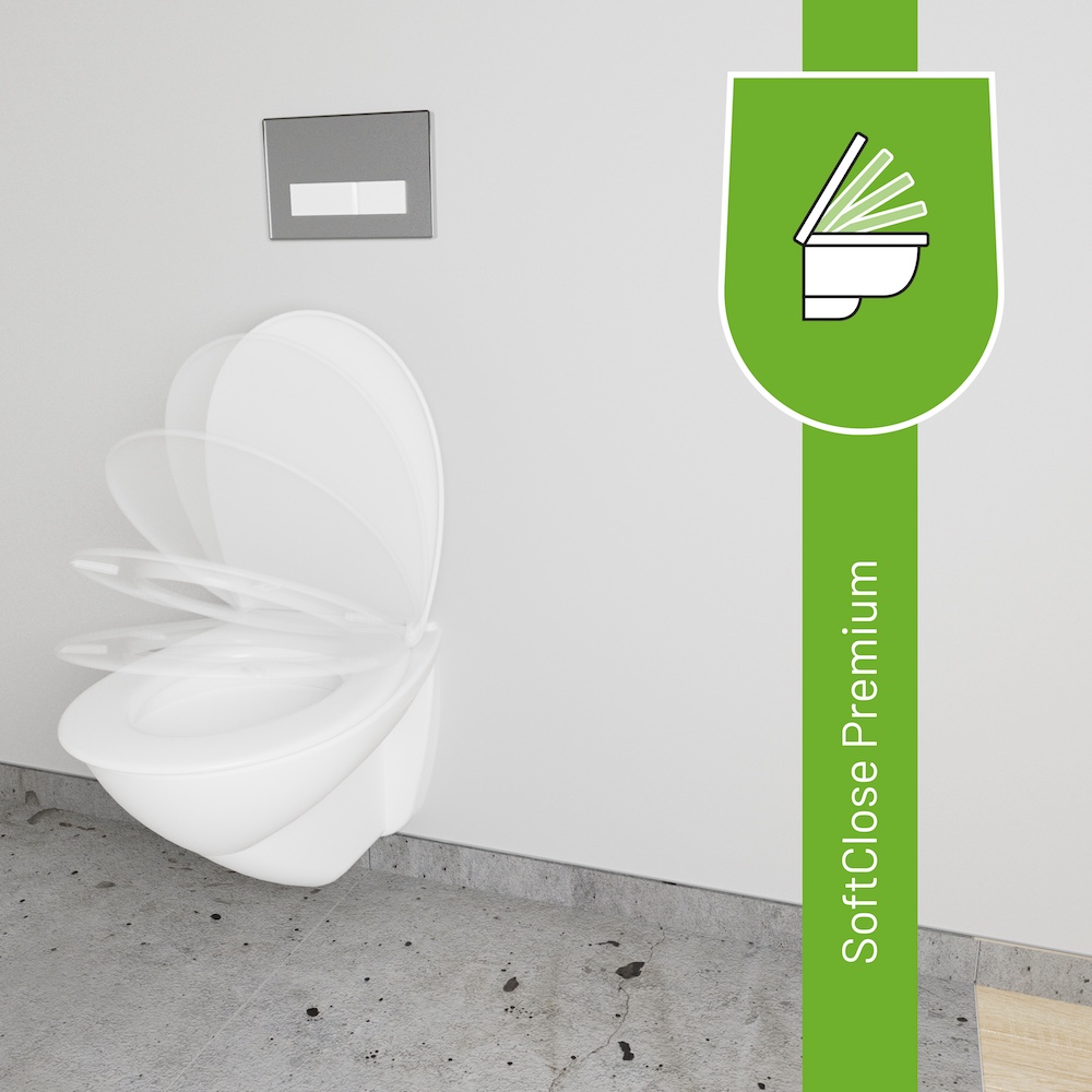 WC Sitz Absenkautomatik SoftClose® - Das Original