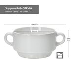 12er Set Stiva Suppenschale weiß 250 ml_Bild_5