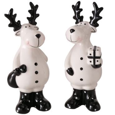B. 2tlg Set Deko-Aufsteller Hirsch Blitzy - 2025737_Bild_1
