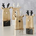 B. 4tlg Set Deko-Aufsteller Hirsch Boris - 2025887"_Bild_2