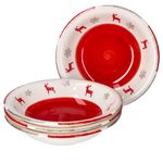 4er Set Rentier Unik Suppenteller - 23105788_Bild_1