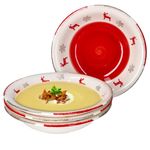 4er Set Rentier Unik Suppenteller - 23105788_Bild_2