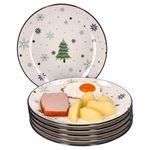 6er Set Weihnachtsbaum Speiseteller - 23105701_Bild_2