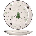 6er Set Weihnachtsbaum Speiseteller - 23105701_Bild_3