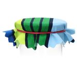 Sturzglas Stoffdeckchen 10 Stück Streifen + Gummiband + 4m Jute-Schnur_Bild_2