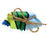 Sturzglas Stoffdeckchen 10 Stück Streifen + Gummiband + 4m Jute-Schnur_Bild_3