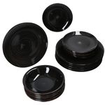18tlg Coffeeblack Teller Set 6 Personen_Bild_2