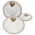 4er Set Country Heart Dessertteller - 407778_Bild_1