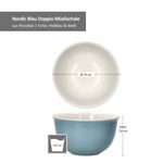 4er Set Müslischale Nordic Blau Doppio - 406351_Bild_6