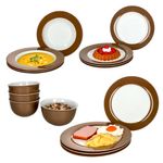 16tlg. Kombiservice Nougat Doppio für 4 Personen - 4 x 545739 + 4 x 545746 + 4 x 545760 + 4 x 545777_Bild_2