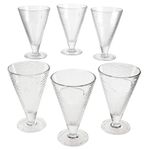 6er Set COPA HELADO Eisbecher 340ml auf Fuß Glas - 31705_Bild_2