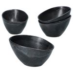 4er Set Manhattan Snack- & Dip-Schälchen schwarz oval - 24322655_Bild_2