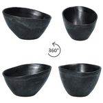 4er Set Manhattan Snack- & Dip-Schälchen schwarz oval - 24322655_Bild_5