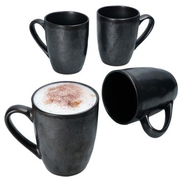 4er Set Manhattan Kaffeebecher schwarz - 24322619_Bild_1
