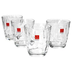 02-302260-Bormioli-Rocco-Diamond-Glaeser-klar-390ml-4er-Set.jpg 4er Set Diamond Trinkglas 39cl - 302260_Bild_2