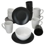 2x Becher m. H. weiß & 4x Schale gemischt_Bild_1