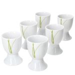6er Set Bali Eierbecher 6 Personen grüne Grashalme - 6 x Eierbecher_Bild_2