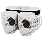 Charming Owls 2er Set Becher konisch + Geschenkkarton - 5902693932826_Bild_1