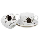 Charming Owls Tassen-Set für 2 Personen 200 ml + Geschekkarton - 925026 9393877_Bild_4