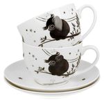 Charming Owls Tassen-Set für 2 Personen 200 ml + Geschekkarton - 925026 9393877_Bild_5