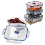 4tlg Set Pure Box Active Vorratsdose - 2x 82cl & 2x 122cl - 5088000_Bild_1