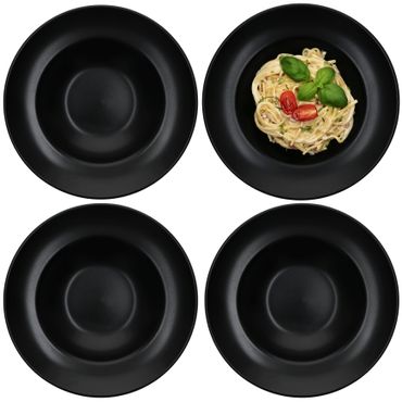 4er Set NERO Pastateller 27cm schwarz - 27020614_Bild_1