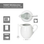 TOMMY Milchkännchen weiß Porzellan_Bild_5
