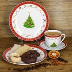18tlg. Kaffeeservice Weihnachtstraum Porzellan für 6 Personen_Bild_3