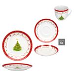 18tlg. Kaffeeservice Weihnachtstraum Porzellan für 6 Personen_Bild_4